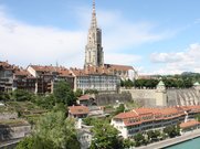 Stiftsgarten unter der Münsterplattform , Der Stiftsgarten liegt unterhalb der Münsterplattform. In den Garten gelangt man über die Badgasse. 